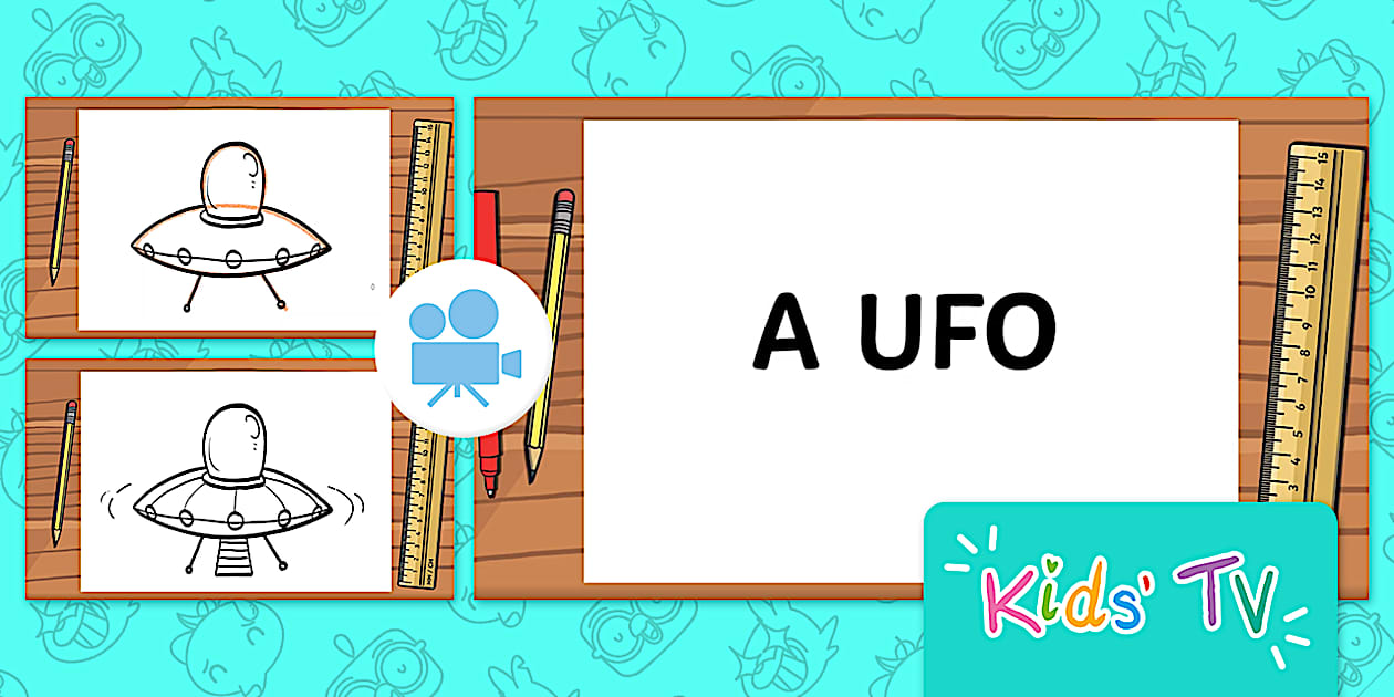 How to Draw a UFO | Twinkl Kid's TV (teacher made) - Twinkl