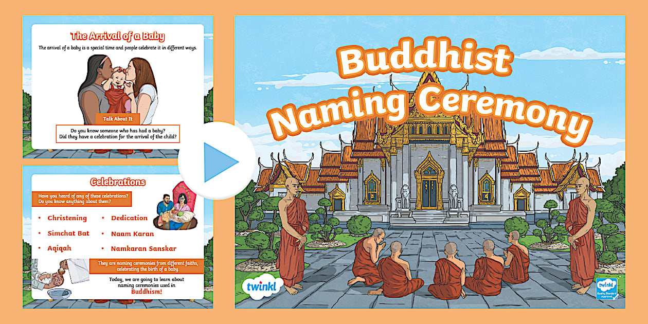 KS2 Buddhist Naming Ceremony PowerPoint - Twinkl