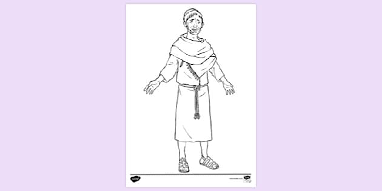 Jesus Christ Colouring Page | Colouring Sheets - Twinkl