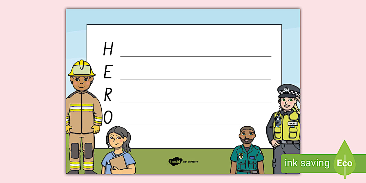 Hero Acrostic Poem