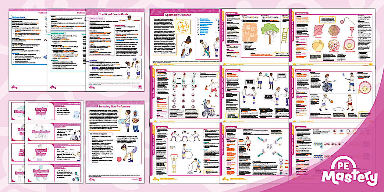 PE Mastery: KS1 Sports Day Planning and Activity Pack