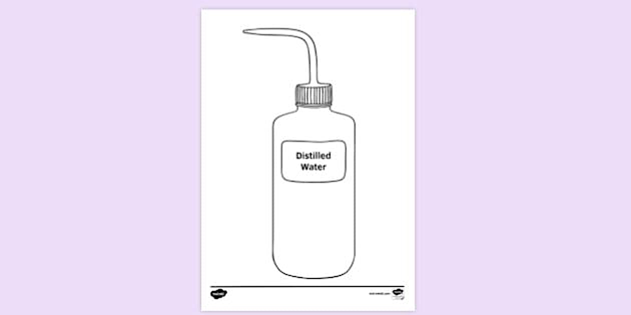 Distilled Water Colouring | Colouring Sheets (teacher made)