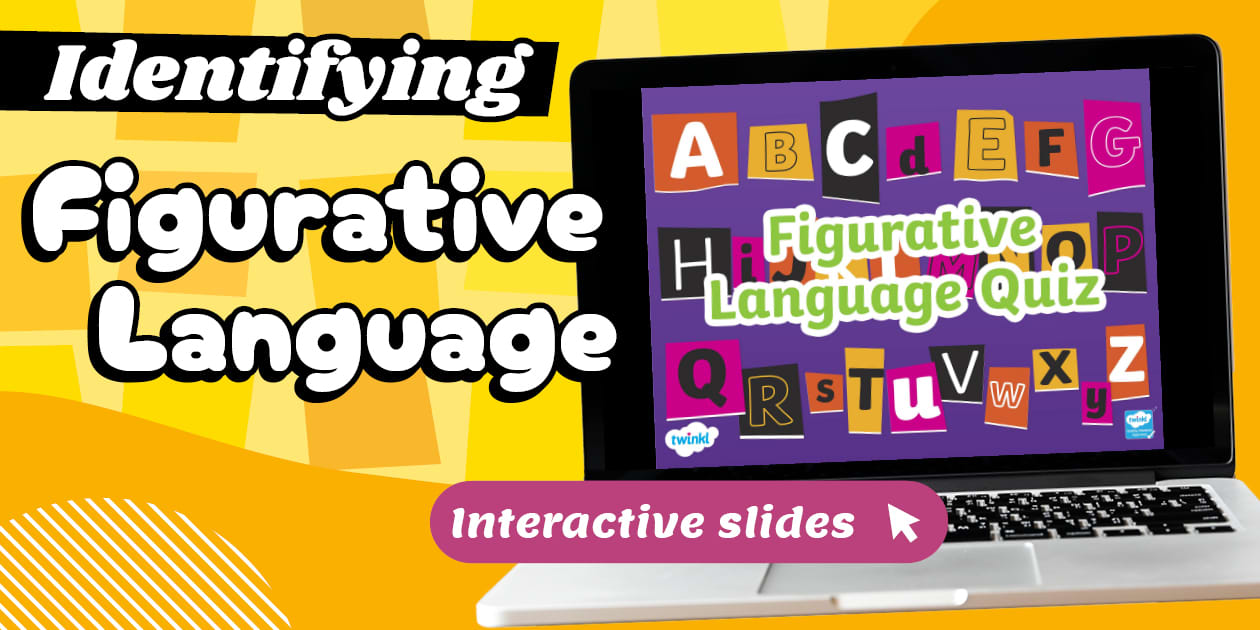 Identifying Figurative Language PowerPoint and Google Slides Quiz