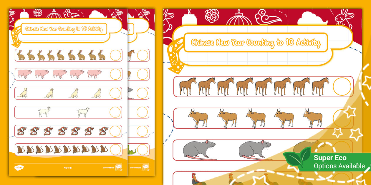 chinese new year counting song