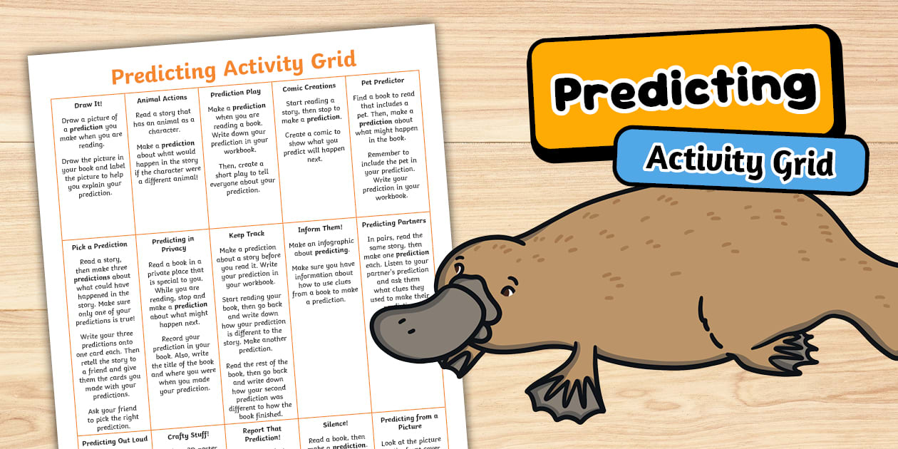 Predicting Grid F-2 ∣ Super Six Reading Strategies