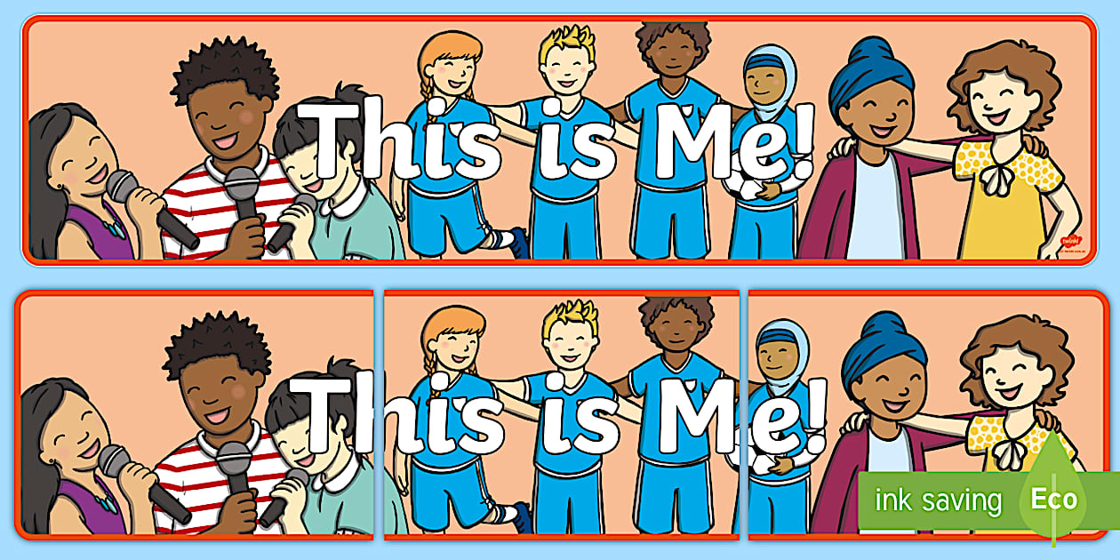 This Is Me Display Banner (teacher made) - Twinkl