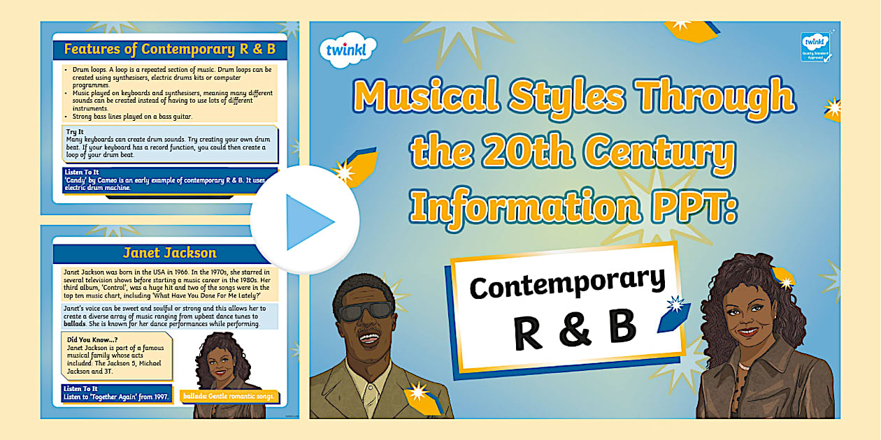 👉 KS2 Contemporary R & B PPT