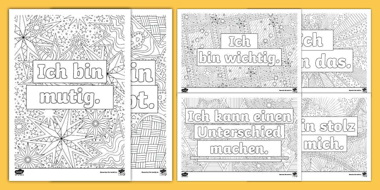 Positive Affirmationen Ausmalbilder Hecho Por Educadores positive-affirmationen-ausmalbilder-hecho-por-educadores