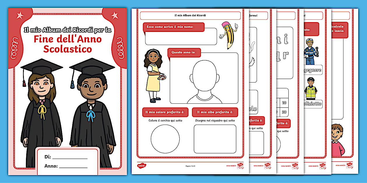 Album Dei Ricordi Per Bambino – Primi Cinque Anni – Tema Orso – Libro Memoria Bebè Con Pagine Per Foto E Note