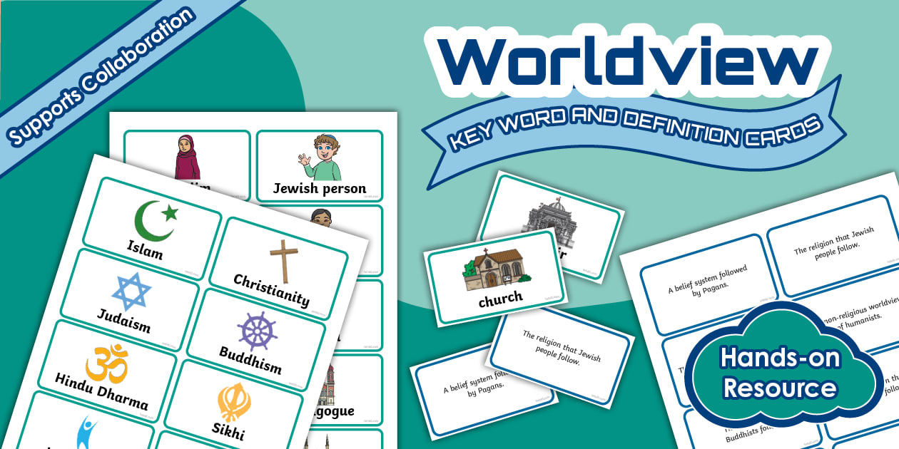 Worldview Key Word and Definition Cards