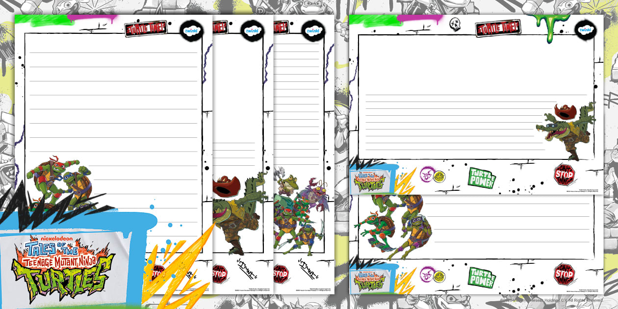 TMNT: Page Borders Pack