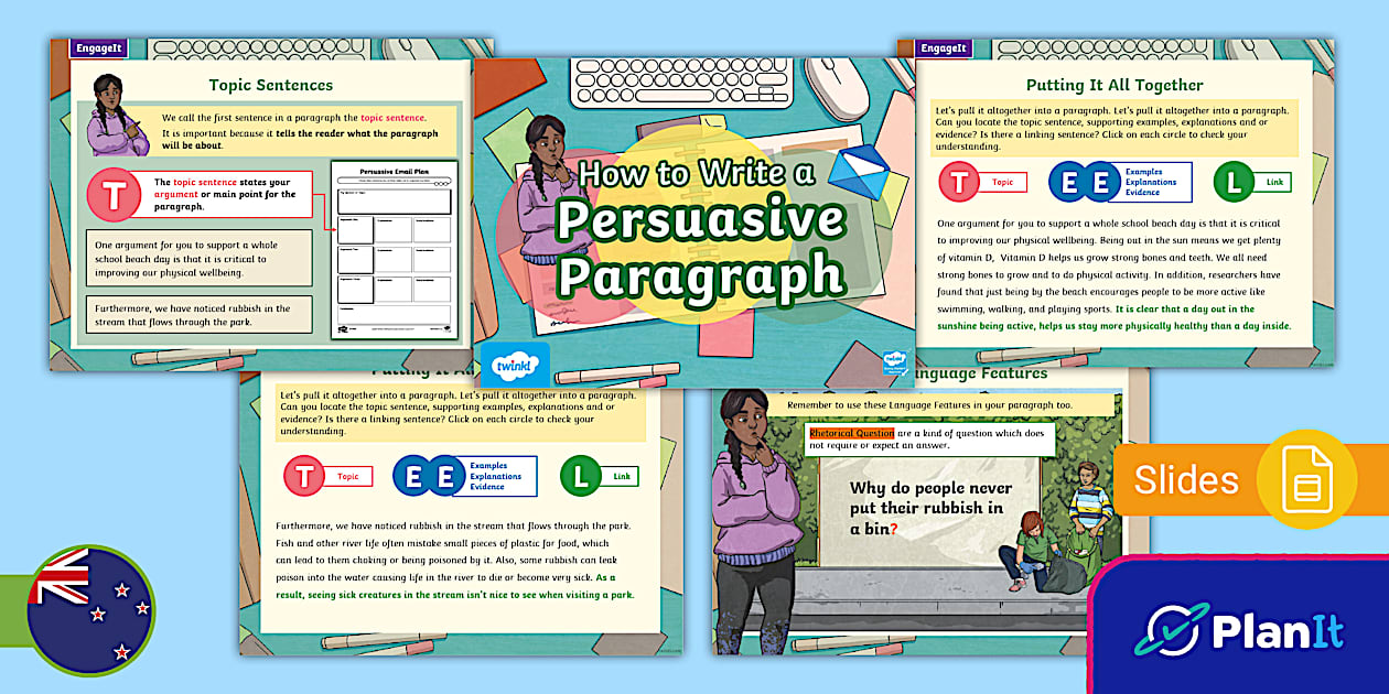Phase 2 Writing to Persuade Emails Lesson 5: Write a Persuasive Paragraph