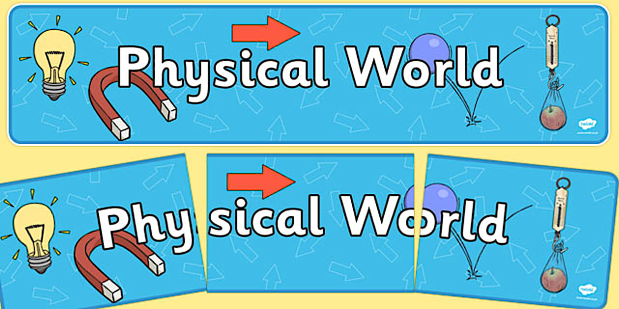 Physical World Display Banner NZ (teacher made) - Twinkl