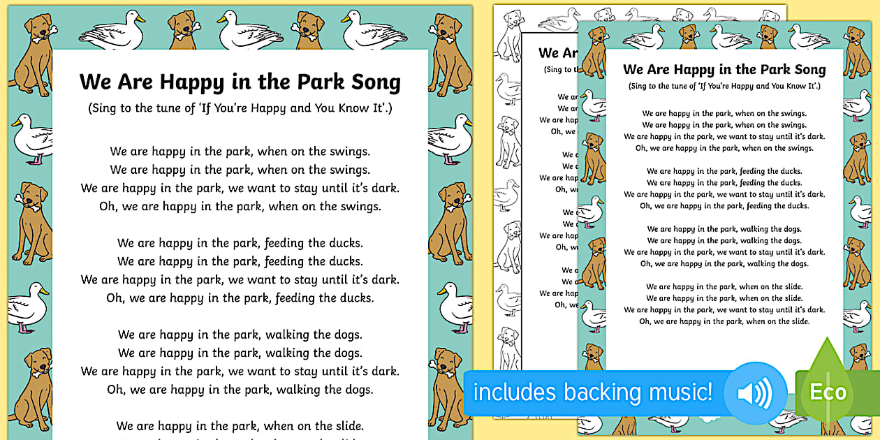 In The Park Song