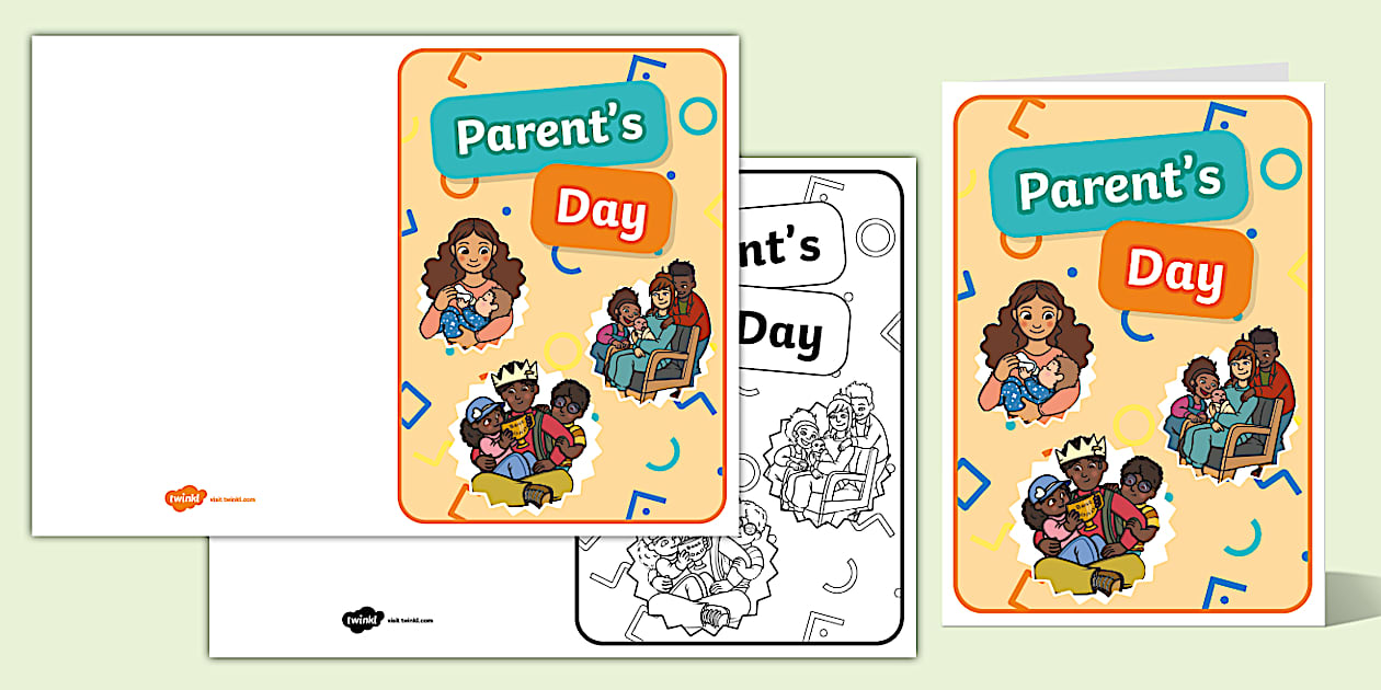 parents day greeting card ideas