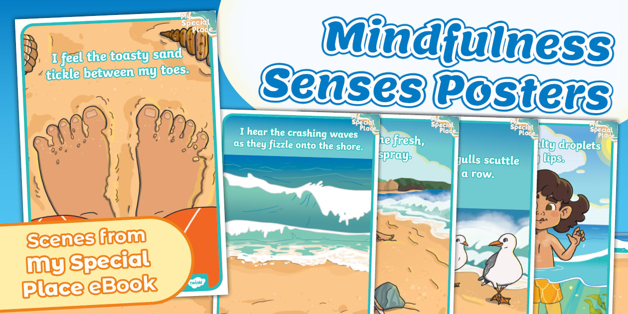 My Special Place - Mindfulness Senses Posters