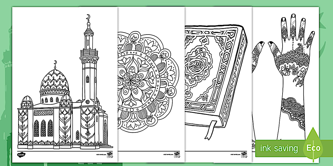 Kolorowanka - Ramadan (Hecho por educadores) - Twinkl