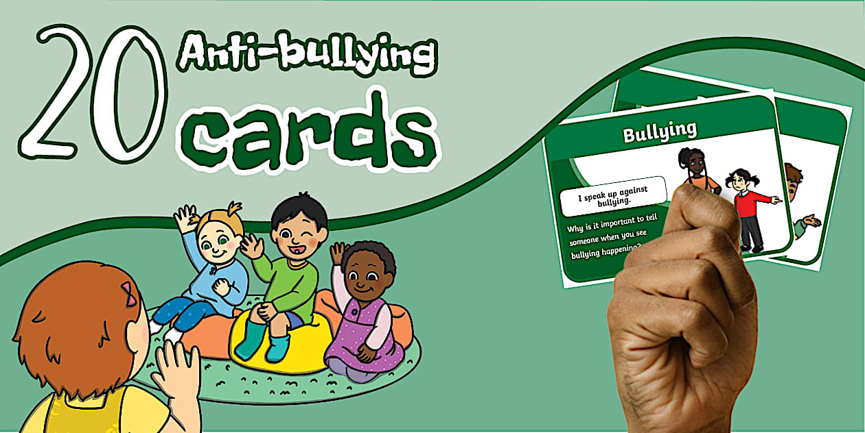 Anti-Bullying Discussion Cards for Values Education