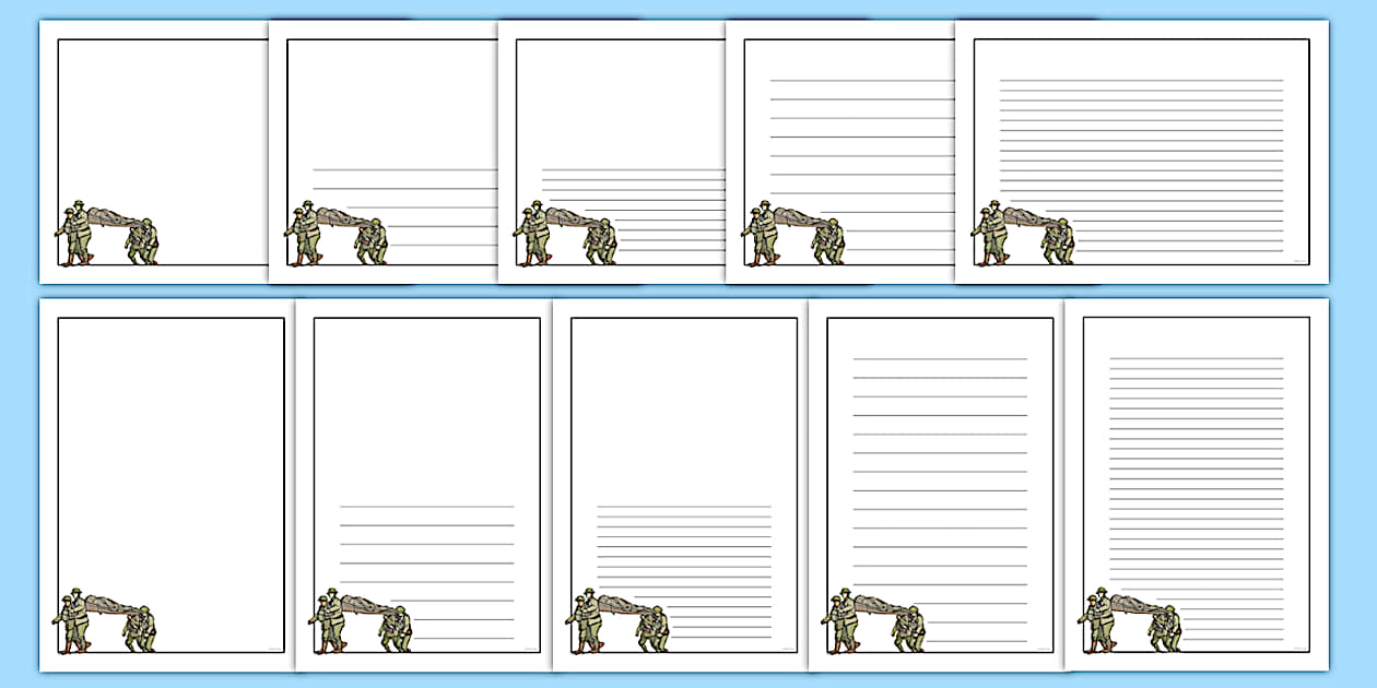 Day Program Border VE Day Borders | Primary Resources | Twinkl (teacher made)