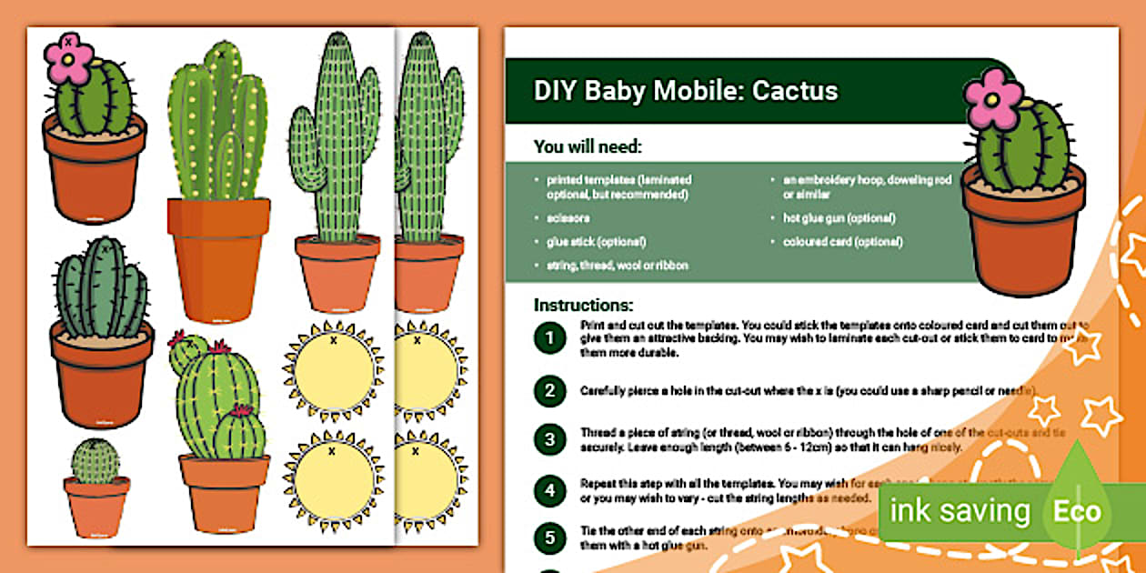 FREE! - Make Your Own Mobile Pack (Teacher-Made) - Twinkl