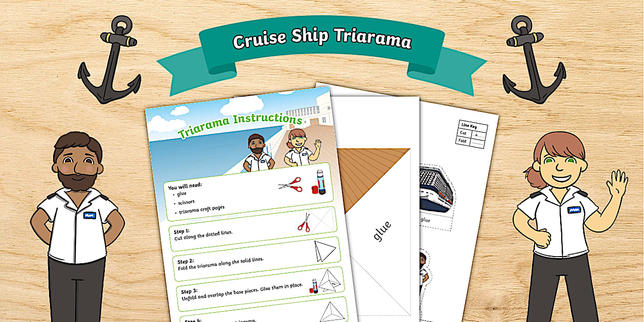 Foundation Phase Life Skills - Cruise Ship - Triarama Craft (CAPS Aligned)