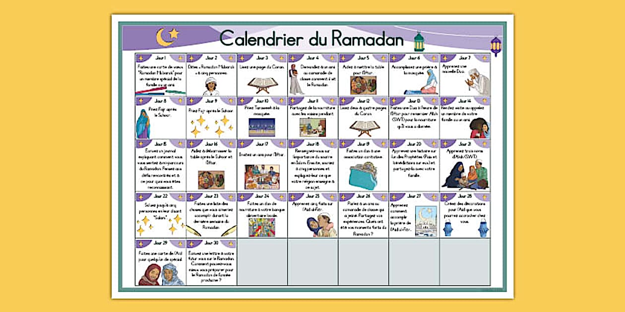 ramadan jour france