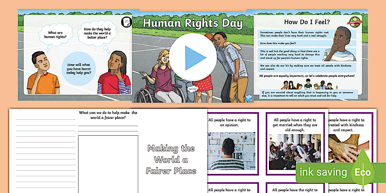 PSHE and Citizenship UKS2 Human Rights Day Lesson Pack
