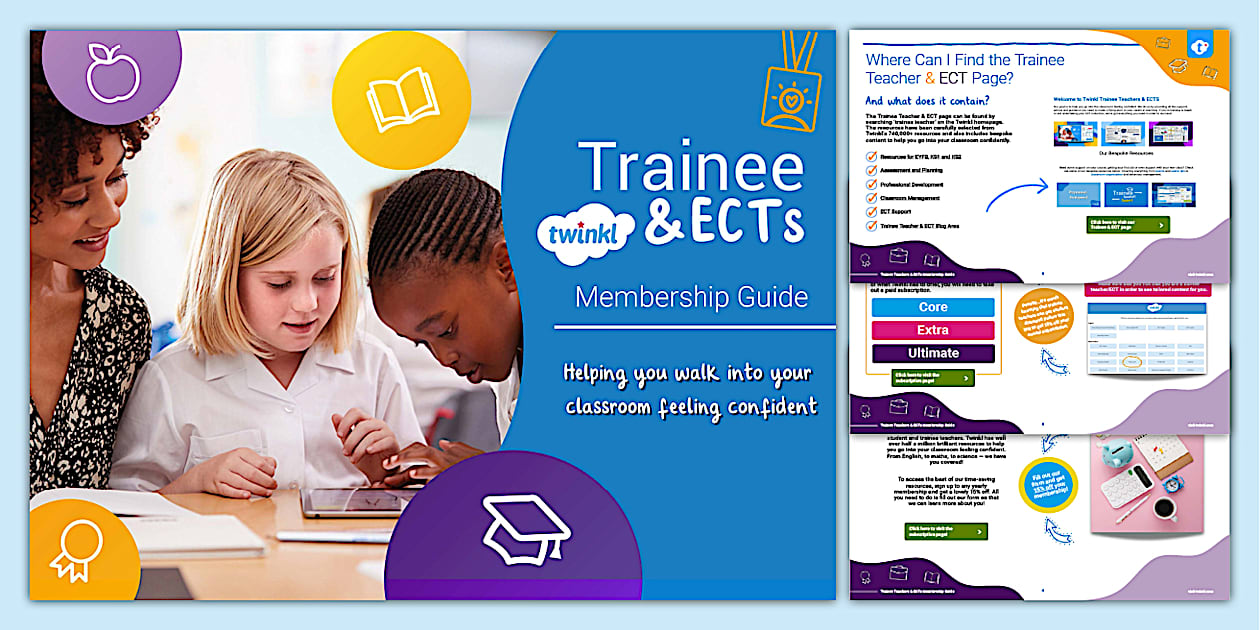 FREE! - Trainee Teacher Guide to Twinkl Membership | Teacher Support