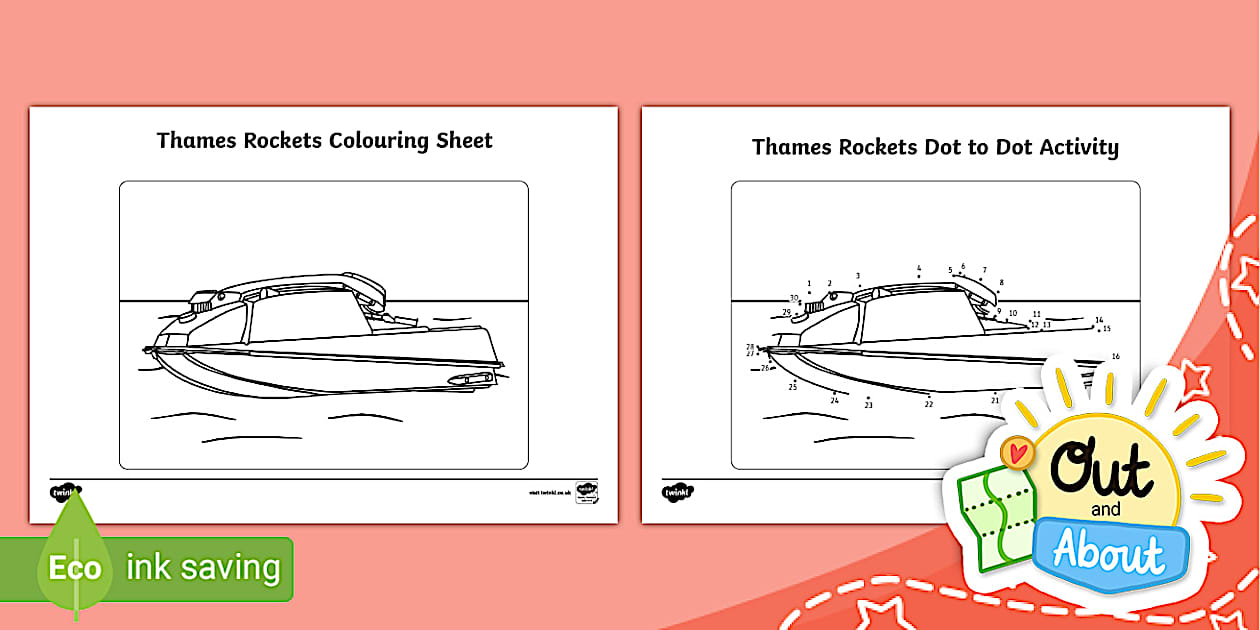 Thames Rockets Map Thames Rockets Activity Pack