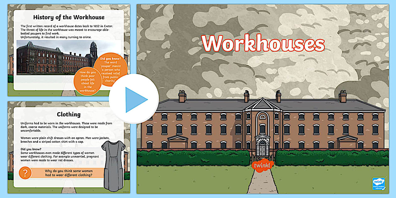 Victorian Workhouses KS2 PowerPoint - Primary Resources
