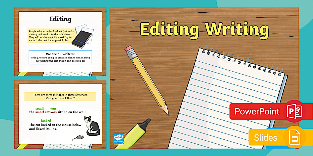 Teaching Editing PowerPoint - Editing Skills (teacher made)