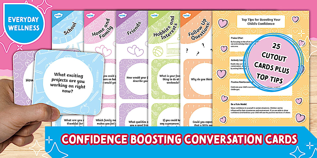 Confidence Boosting Conversation Cards Confidence Boosting Conversation Cards