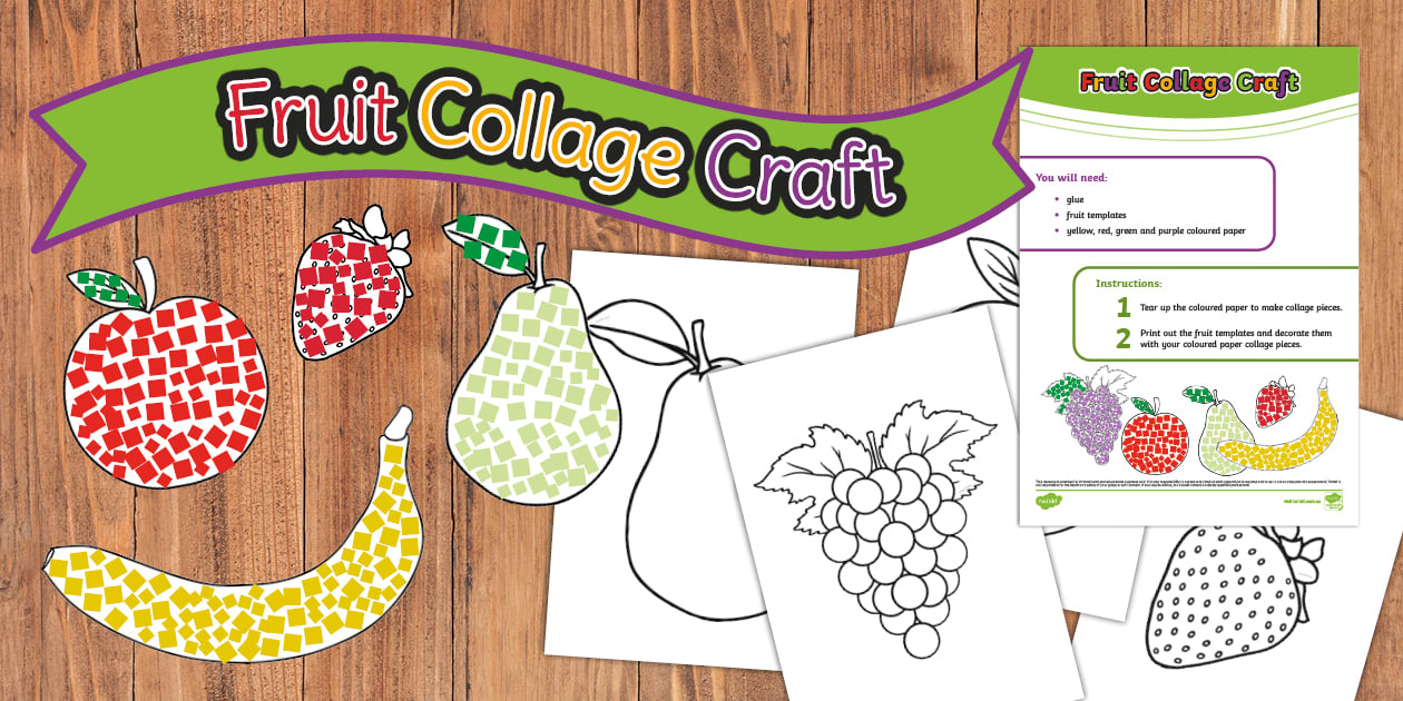 Fruit Collage Craft