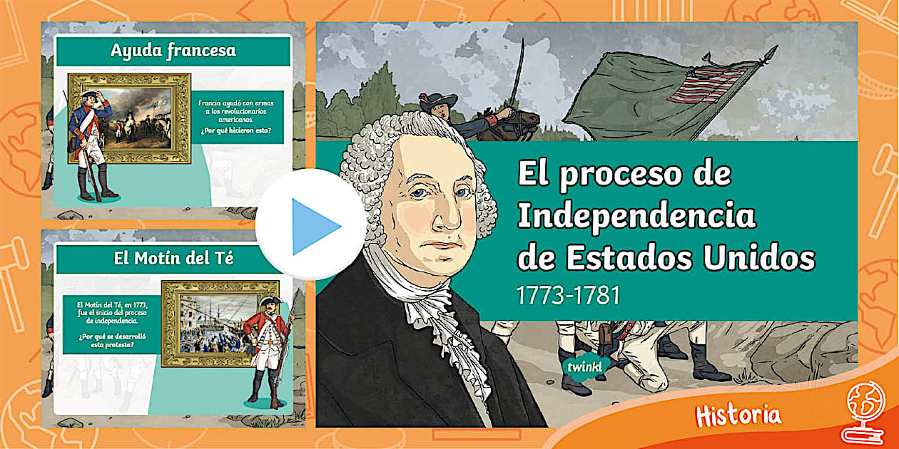 Presentación: La Independencia de Estados Unidos - Twinkl