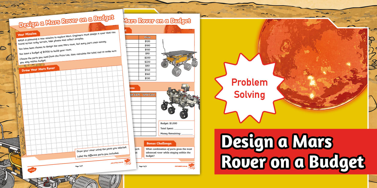 Design a Mars Rover on a Budget