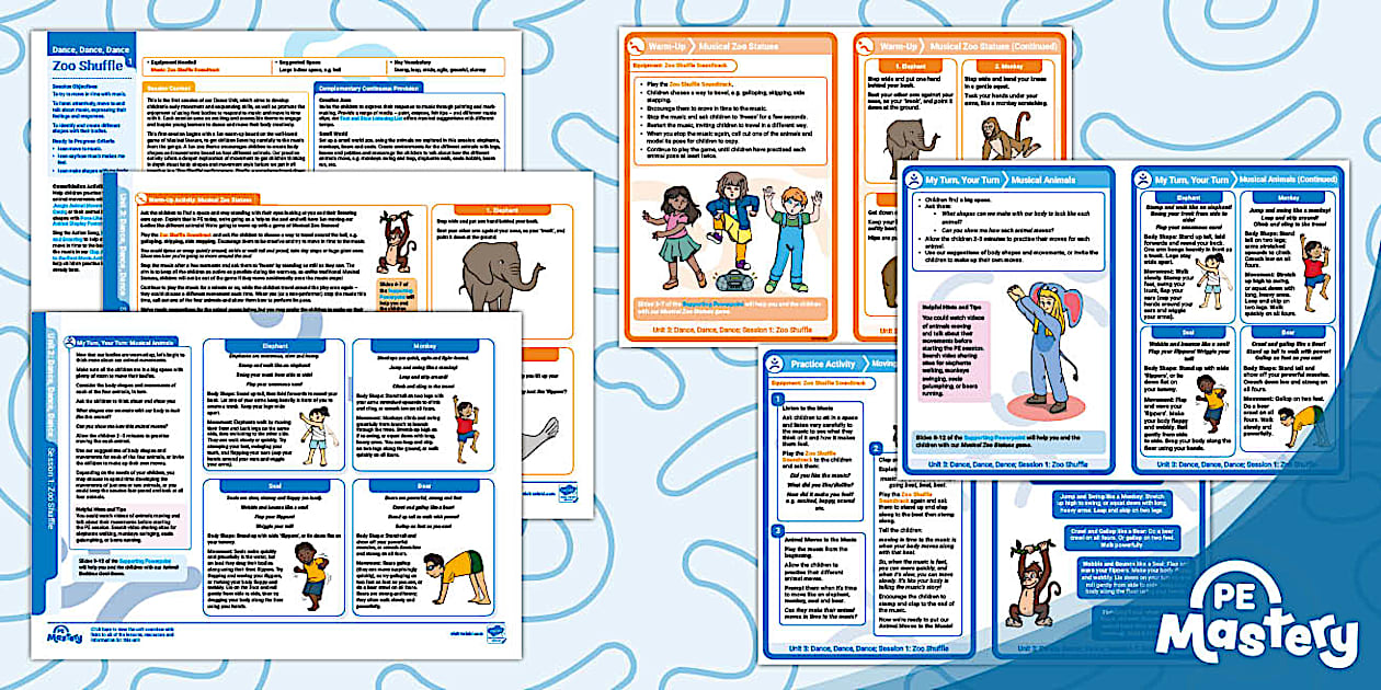 Early Years Dance Lesson: Zoo Shuffle