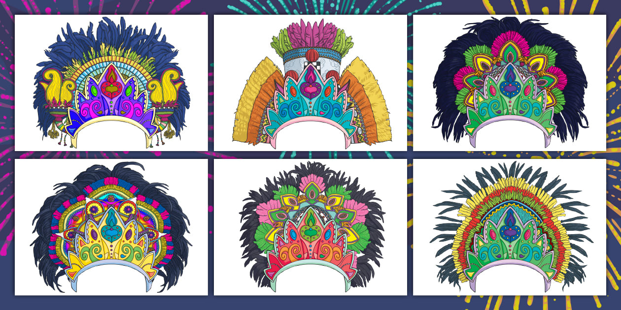 Example Headress Math Buwan ng Wika Headdress Design