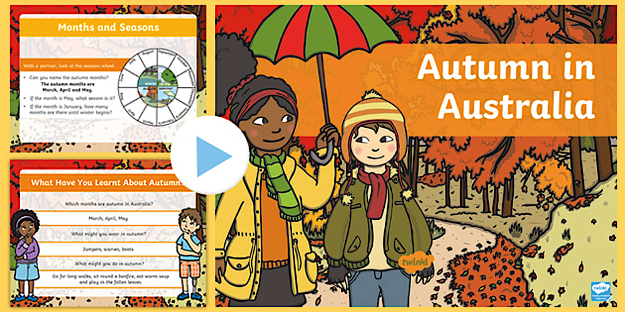 Autumn in Australia PowerPoint | Twinkl (teacher made)