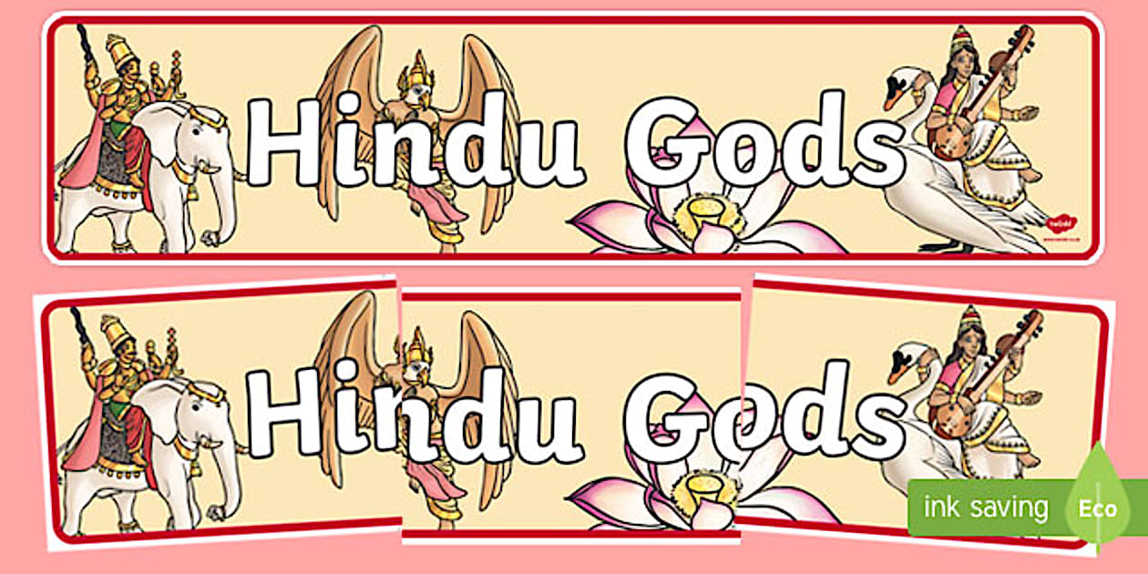 Hindu Gods Display Banner (phát triển bởi giáo viên)