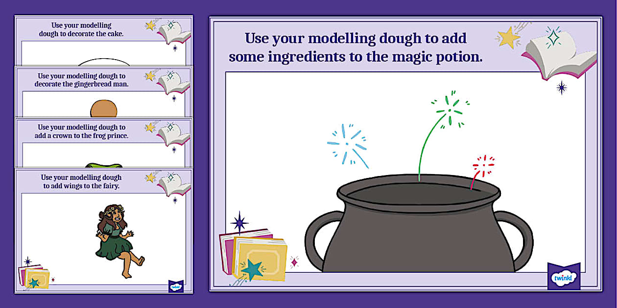 Storytelling Modelling Dough Mats
