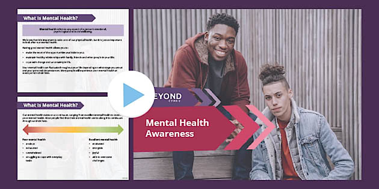 Beyond Cymru: Mental Health Awareness Presentation - Twinkl