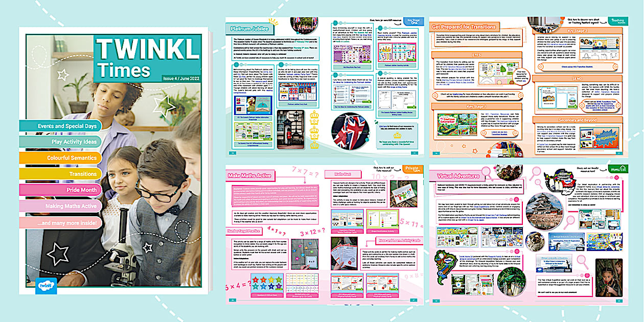 FREE Twinkl Times Magazine: June 2022 - Educational Magazine