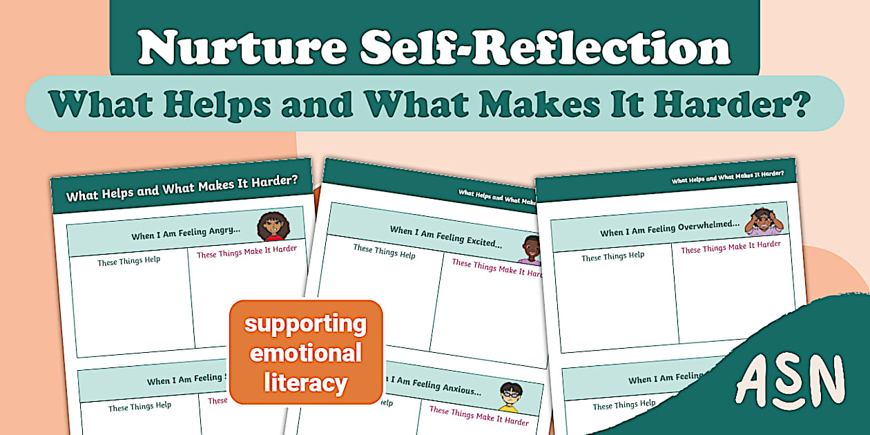 Nurture Group Learner Voice Activity Sheet.