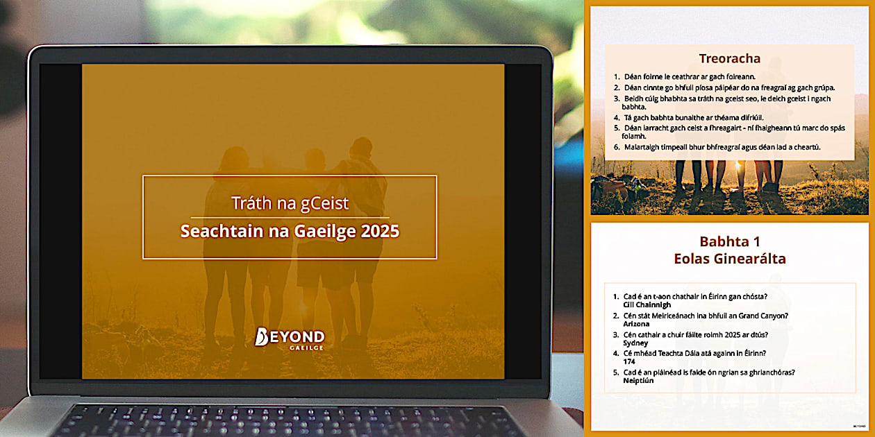 Seachtain na Gaeilge 2025 - Tráth na gCeist (teacher made)
