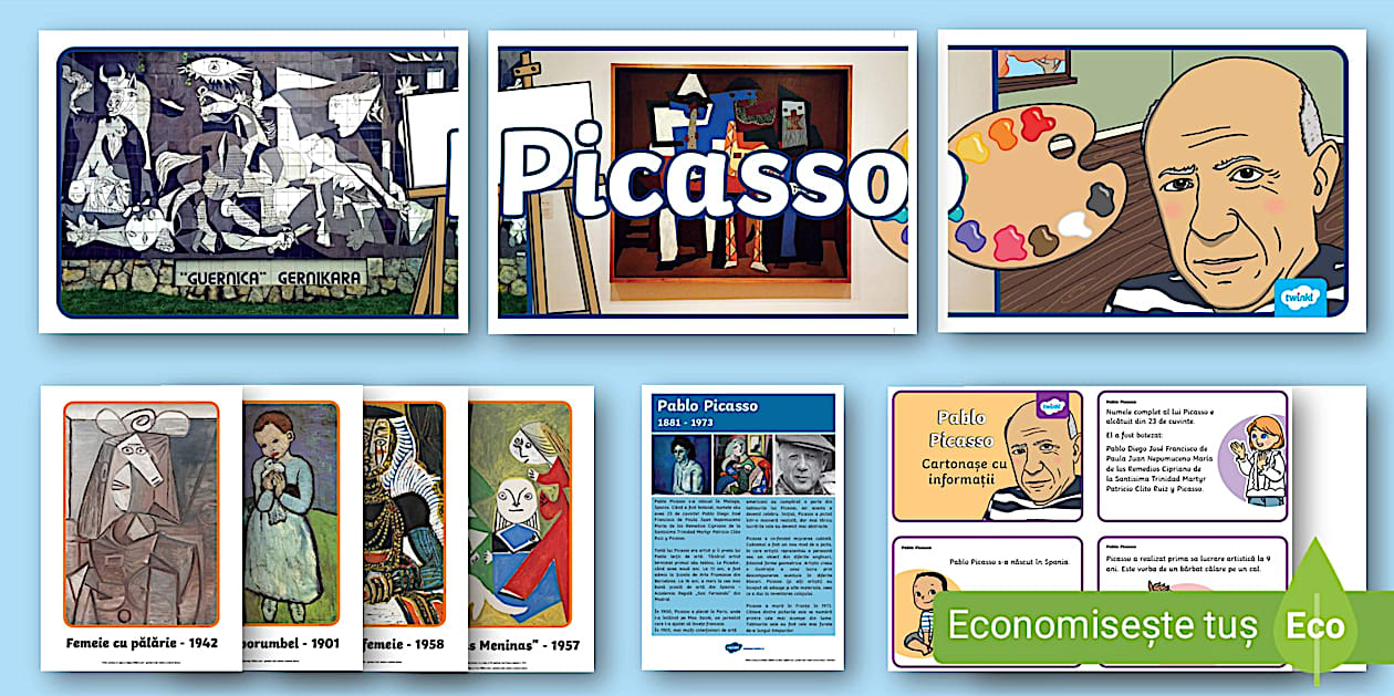 Pablo Picasso – Pachet cu resurse (teacher made) - Twinkl