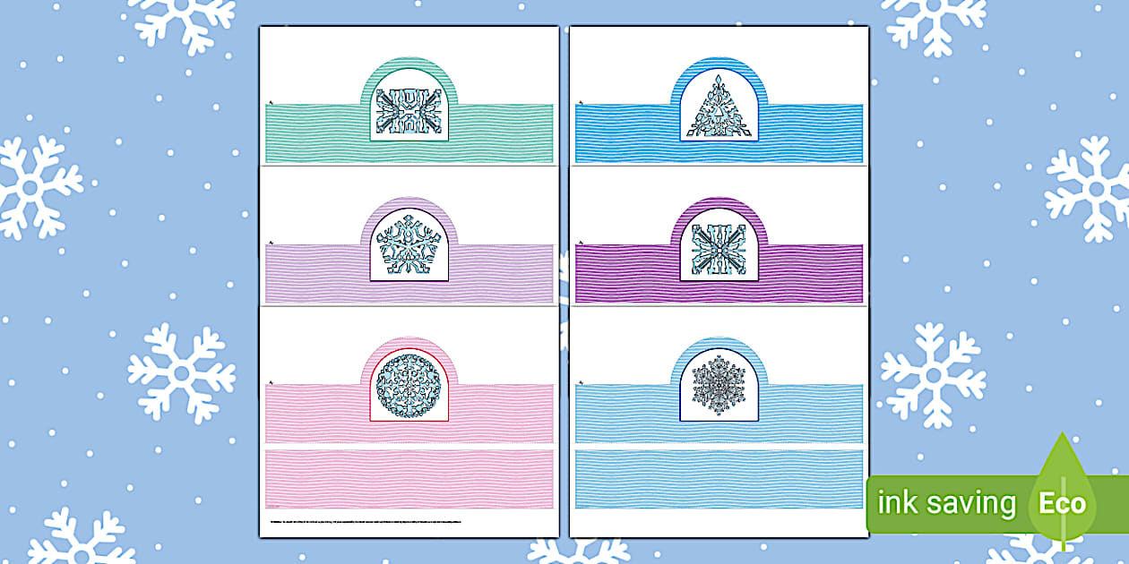 Snowflake Role Play Headbands