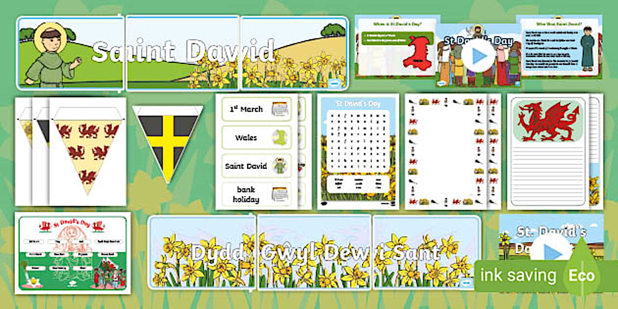 Saint David's Day Resource Pack (Twinkl-Made) (teacher made)
