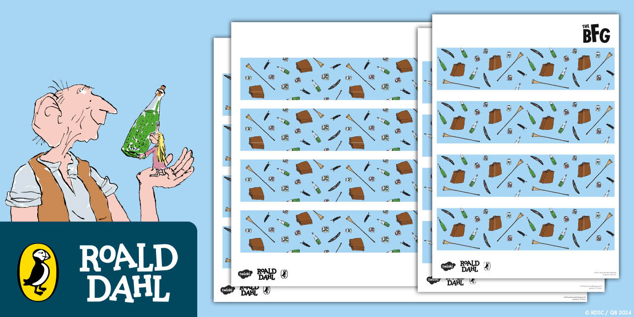 FREE! - The BFG: Display Borders (teacher made) - Twinkl