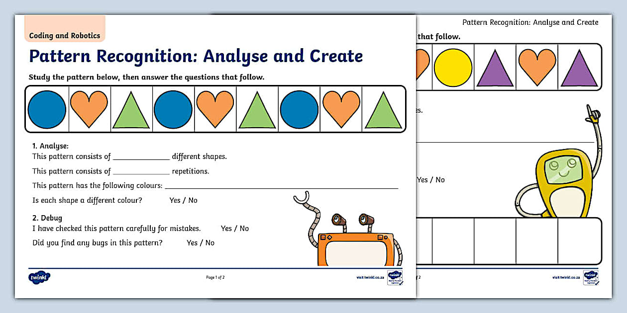 Grade 2 Robotics and Coding Analysing and Debugging - Twinkl