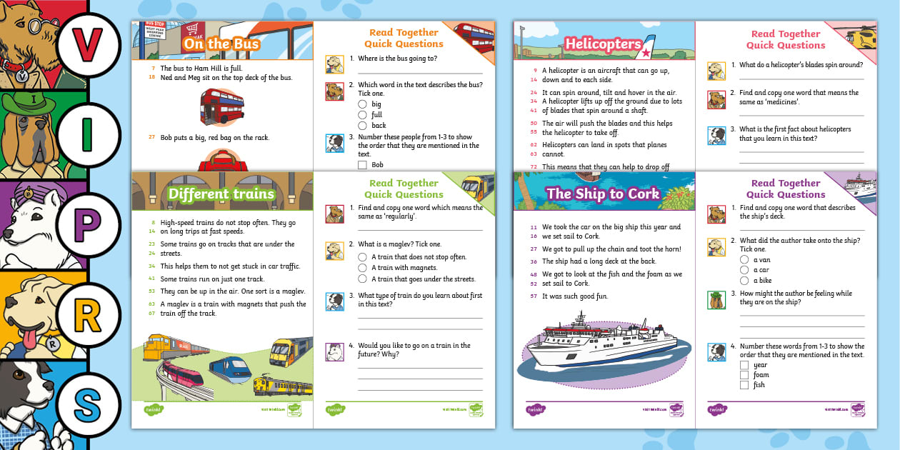 Phase 2 Text Phonetically-Decodable 60-Second Reads: Transport (Phases 2-5)